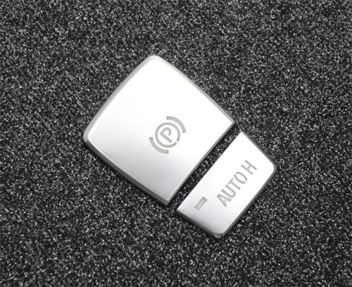 BAYDE Modedesign Auto Styling Center Konsole Multimedia Schalter Tasten Abdeckung Aufkleber Trim Für X5 X6 E70 E71 X5m X6m(B Silver)