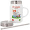 Mug Isotherme en Inox avec Couvercle et Paille - Le Canada M'Appelle Voyage Nature Tourisme - 500 ml - Tasse Thermo