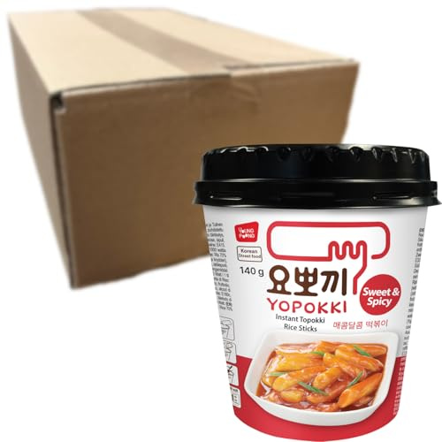 Yopokki Instant Topokki Sweet & Spicy - 6er Pack (840g)