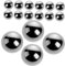 VALICLUD 40pcs Nail Polish Mixing Balls for DIY Painting Steel Stirring Balls for Manicure and Art Supplies for Oil Painting and Craft Projects