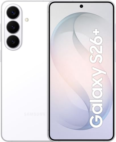 Samsung Galaxy S26+ Plus 5G 256GB 12GB RAM 4.900mAh Akku AI Handy Android 16 Smartphone Weiß ohne Simlock ohne Branding