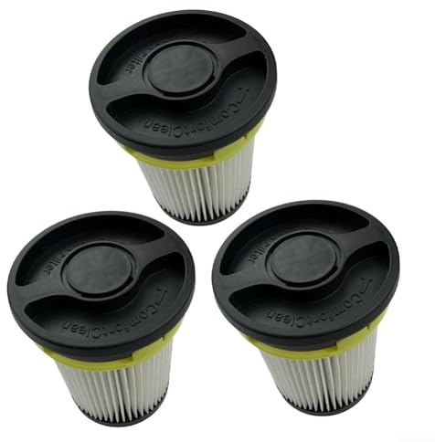 Feinstaubfilter für Miele HX-FSF2, HX1 für facelift & HX2 Pro Akkusauger, waschbarer HEPA-Filter für effiziente Staubentfernung, ergonomischer Griff, 1 Stück(3 PACK)