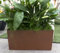 CORT DESIGN - Vaso Fioriera in CORTEN MOD. HOPP (2 mm)