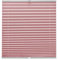Plissee auf Maß Klemmfix für alle Fenster Montage über Klemmträger bis 27mm Faltrollo Blickdicht Sonnenschutzrollo Fenster-rollo Rosa Breite: 101-110 cm, Höhe: 40-100 cm