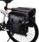 Wildken Fahrrad Gepäckträgertasche Wasserdicht Fahrradtasche Hinterradtasche für MTB Rennrad Faltrad mit Regen Abdeckung (Schwarz)