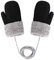Bébé Bambin Gants Tricoté Hiver Moufles Magique Epais Chaud Doublure Polaire Thermique Mitaines Moelleuses Isolées Neige Temps Froid avec Ficelle Anti-perdue pour Garçons Filles 1-4Ans Cadeau de Noël