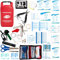 WELL-STRONG Survival Erste-Hilfe-Set, wasserdicht, Boot, Notfall-Set für Angeln, Kajakfahren, Bootfahren, Schwimmen, Camping, Rafting, Strand, 123-teilig
