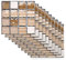 Hiser Adesivi per Piastrelle da Cucina Mosaico 3D Creativo 10 Pezzi Impermeabile Adesivo da Parete Formato Autoadesivo Decorativo per Cucina Bagno Decorazioni Casa (Gelatina,10x10cm)