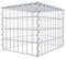 GABIONA - Gabion BHT: 50 x 40 x 40 cm - Panier de montage type 3 (sans grille de fond) - Panier à gabion galvanisé avec maillage 5x10 cm