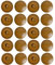 cyclingcolors 20x Abdeckkappen Schrauben Braun Kunststoff Kreuzschlitz pz2 Holz schraubenkappen