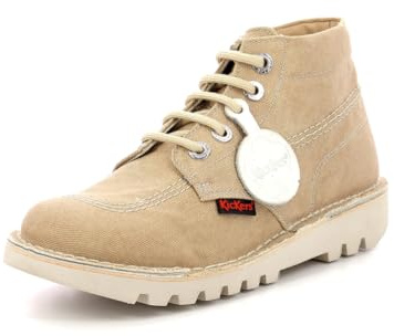Kickers Damen Kick Hi Stiefelette, helles beige, 36 EU