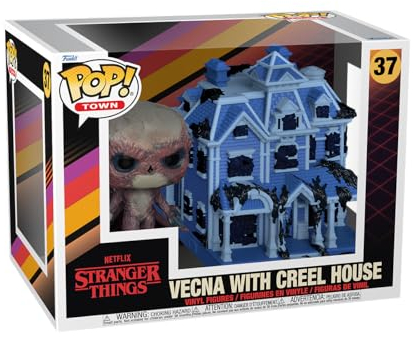 Funko Pop! Town: Stranger Things - Creel House with Vecna - Figura de Vinilo Coleccionable - Idea de Regalo- Mercancia Oficial - Juguetes para Niños y Adultos - TV Fans