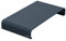 Aptiq Monitorständer blau - stilvolles Design - robustes Aluminium - matte Oberfläche - feste Höhe - Belastbar bis 25 kg