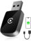 WityEye Adattatore Carplay Wireless, Bluetooth V5.3 Connessione Stabile, 5.8GHz WiFi/USB C/A Trasferimento Dati Veloce, per Apple iPhone iOS 10+, per Auto con Funzione CarPlay Cablata Dal 2016