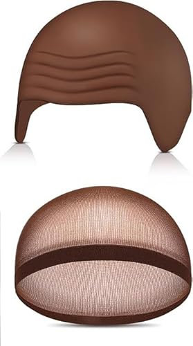 PORSMEER Herren Perücke für Cosplay Kostüme Halloween (Kahlköpfe)