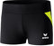 ERIMA Damen Hotpants Hotpants, schwarz/neon gelb, 36, 8291806