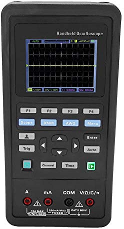 Oscilloscope numérique 2D72 / 2D42 Multimètre oscillomètre multimètre 25MHz / 40MHz 2M Générateur de signaux AC100-240V(Hantek2D72)