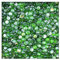 Kieskönig 1 kg Glasnuggets Glassteine Muggelsteine Mosaiksteine Tischdeko 17-19 mm Grün