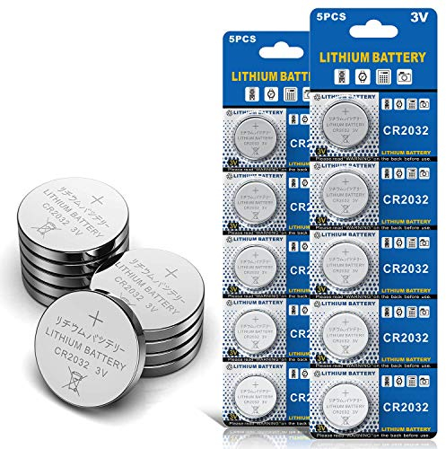 Batterie au Lithium (CR 2032, Blister de 10 Piles Lithium 3V)