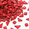 Glas Mosaiksteine 200g, Quadrat und Dreieck Mosaikfliesen Glasfliesen Glitzerkristall Glasmosaik, Glassteine Mosaik Steine für Basteln, Haus Deko(Rot)