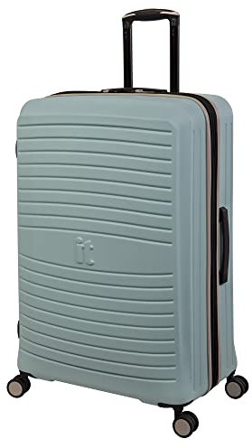 it luggage Eco-Protect 31 Zoll Hardside 8 Räder erweiterbarer Spinner, Mint Eggshell, Green, Eco-Protect 78,7 cm (31 Zoll) Hardside 8 Räder erweiterbar Trolley Gepäck
