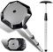 CHAMPKEY Golf Support System | Octagonal Anti-Impact Support Cover and Aluminum Alloy Rod Golf Support Stick (Grey)