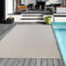 Mia´s Teppiche Tulsa - Outdoor-Teppich für Terrasse und Balkon - Wetterfest, UV-Beständig, Wasserabweisend, Pflegeleicht, Robust und Strapazierfähig, Creme, 140 x 200 cm
