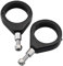 Baceyong 1pc Motorcycle Fork Indicator Brackets, 41 mm Motorbike Fork Relocation Clamps, Aluminum Motorcycle Turn Signal Mount Brackets Indicator Bracket Clamps, Black 41mm/1.61