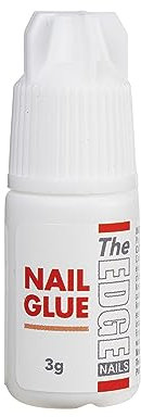 THE EDGE Nail Glue/Adhesive 3g (50 Pack) - Super Strong, Long Lasting