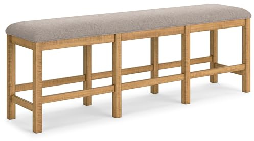 Signature Design by Ashley Havonplane 72 Counter Height Dining Bench, Brown