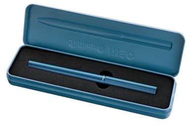 Pelikan Füllhalter P6 Ineo Elemente, Ocean Blue, 1 Stück im Metall-Etui, 823661