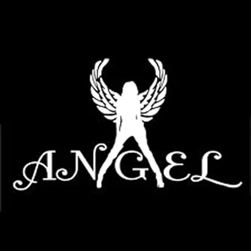 14.7CMx8.5CM Sexy Angel Decal Girl Wings Car Truck Window Mirror Vinyl Wall Sticker Car Styling Car Stickers Motorrad Fahrrad Dreirad Kühlschrank Toilette Aufkleber Dekoration Aufkleber