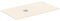 Ideal Standard - Ultra Flat S+, Piatto doccia rettangolare ultrasottile in resina effetto pietra, 140x80cm, Ideal Solid, Scarico lato corto, Sabbia