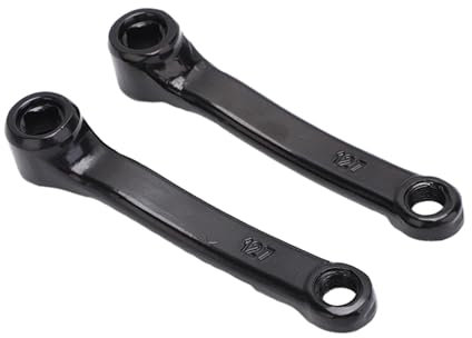 QSTDGVPW Juego de Bielas de Bicicleta Multifuncional, Brazo de Manivela de Bicicleta Ligero Y Resistente Al Desgaste, Accesorios de Bicicleta de Aleación de Al, 127 Brazo de manivela