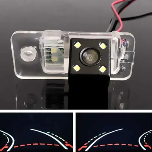 BHZNGD Rückfahrkamera, 170-Grad-CCD-Rückfahrkamera für Autos, kompatibel mit Audi A3 S3 8P A4 S4 RS4 B7 A6 C6 S6 RS6 4F Q7 SQ7 4L, IP68 wasserdichte Nachtsicht-Rückfahrkamera