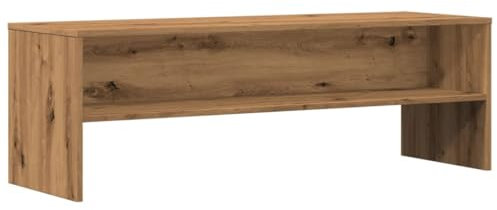 vidaXL Mueble de TV Madera de ingeniería Roble artisian 120x40x40cm