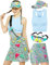 80er 90er Jahre Kostüm Damen Retro Trainingsanzug Workout Sport Outfit Skirt, Crop Top, Gürteltasche, Sonnenblenden Hut Karneval Faschingskostüm (Blue, M)