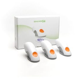 Dexcom G6 Sensoren Applikator 3er Set Sensor und Applikator (3 Stück) Glukosemessung Blutzucker Glucose Measurement Blood CGM System new