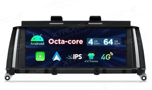 XTRONS QDB80X3NB Radio GPS para BMW X3 F25 X4 F26 NBT Android 14 WiFi 4G Carplay 8.8