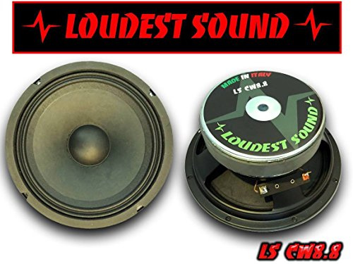 COPPIA Mid woofer 20 cm Loudest Sound Professionali LS CW8.8 700 Watt spl audio 8 ohm 20cm
