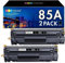 GPC IMAGE 85A Toner Schwarz Kompatibel für HP 85A CE285A Toner für HP Laserjet P1102W Toner Schwarz P1102 P1100 P1106 P1108 P1109 M1130 M1132 M1210 M1210MFP M1212 M1212NF M1217NFW (2er-Pack)
