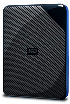 WD 4TB Gaming Drive Portable HDD works with Playstation 4