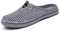 SAGUARO Ciabatte da Spiaggia Donna Estive Pantofole Uomo Clogs Antiscivolo Scarpe da Giardino Grigio Gr.41