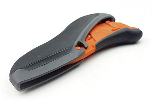 QUAIRIE : Cutter de sécurité Mure & Peyrot, à gâchette et à lame rétractable, utilisé par les professionnels. Pour droitier et gaucher. 3 positions de sortie de lame. Fabriqué en France
