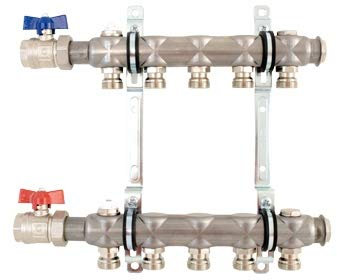 strawa HK-Anschlussverteiler e-class 52 ohne SFE mit 3/4''''KH 6 Hkr.