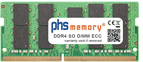 PHS-memory 32GB RAM Speicher kompatibel mit Kontron D3713-R2 mITX DDR4 SO DIMM ECC 2666MHz PC4-2666V-P