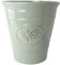 Plastic Outdoor Classic Olive Planter With Glossy Finish 23cm Frost Proof Long Lasting Flower Pot Garden Planter-Green