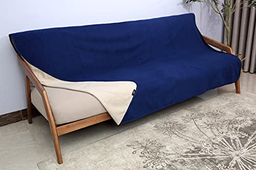 Wasserdichte Decke, Naturschutzdecke, Couch, Sofa, Bett, Schonbezug für Baby, super gemütliches Plüsch-Fleece, warmes Sherpa-Futter, Überwürfe und Decken für Bootfahren, Camping