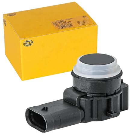 HELLA 6PX 358 141-791 Sensor, Einparkhilfe - 3-polig - gesteckt | Kompatibel mit: BMW 1, 1, 2 Cabriolet, 2 Coupe, 3, 3 Gran Turismo, 3 Touring, 3 Touring Van, 4 Cabriolet, 4 Coupe