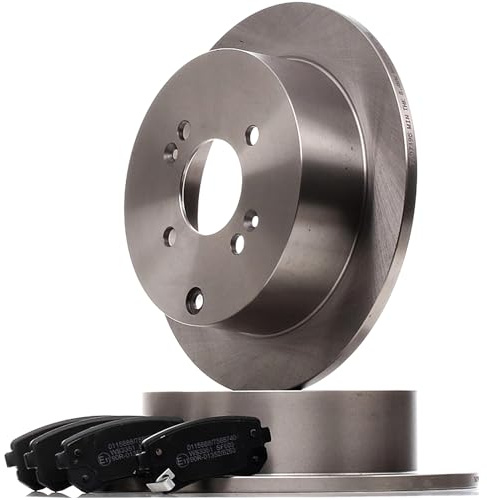 STARK Bremsen Set Hinten 262mm Bremsscheiben und Beläge Komplett Kompatibel mit HYUNDAI i20 PB, PBT, KIA RIO II JB